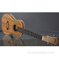 High-End Zebra Wood Ukulele